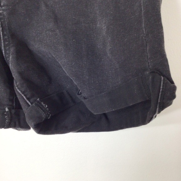 Banana Republic shorts women black button fly 8 roll up 29 - Picture 3 of 9